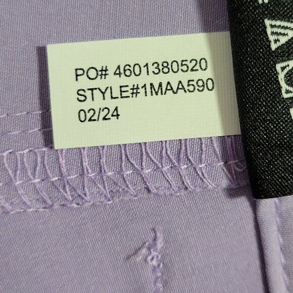 Travis Mathew Shorts Men Size 42 Performance Golf Tech Chino Lavender Preppy NEW - Picture 13 of 16